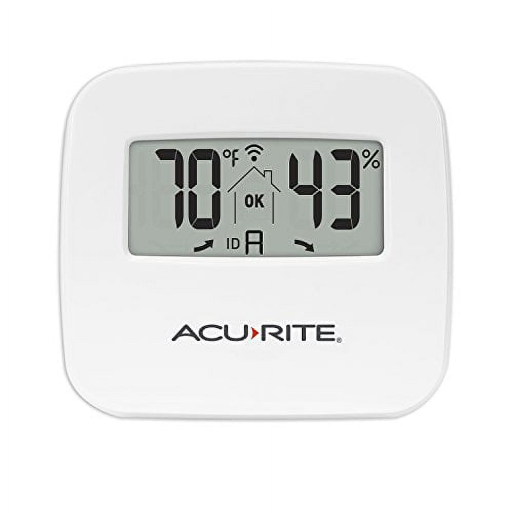 AcuRite Wireless Thermometer with Outdoor Temperature and Humidity Sensor
