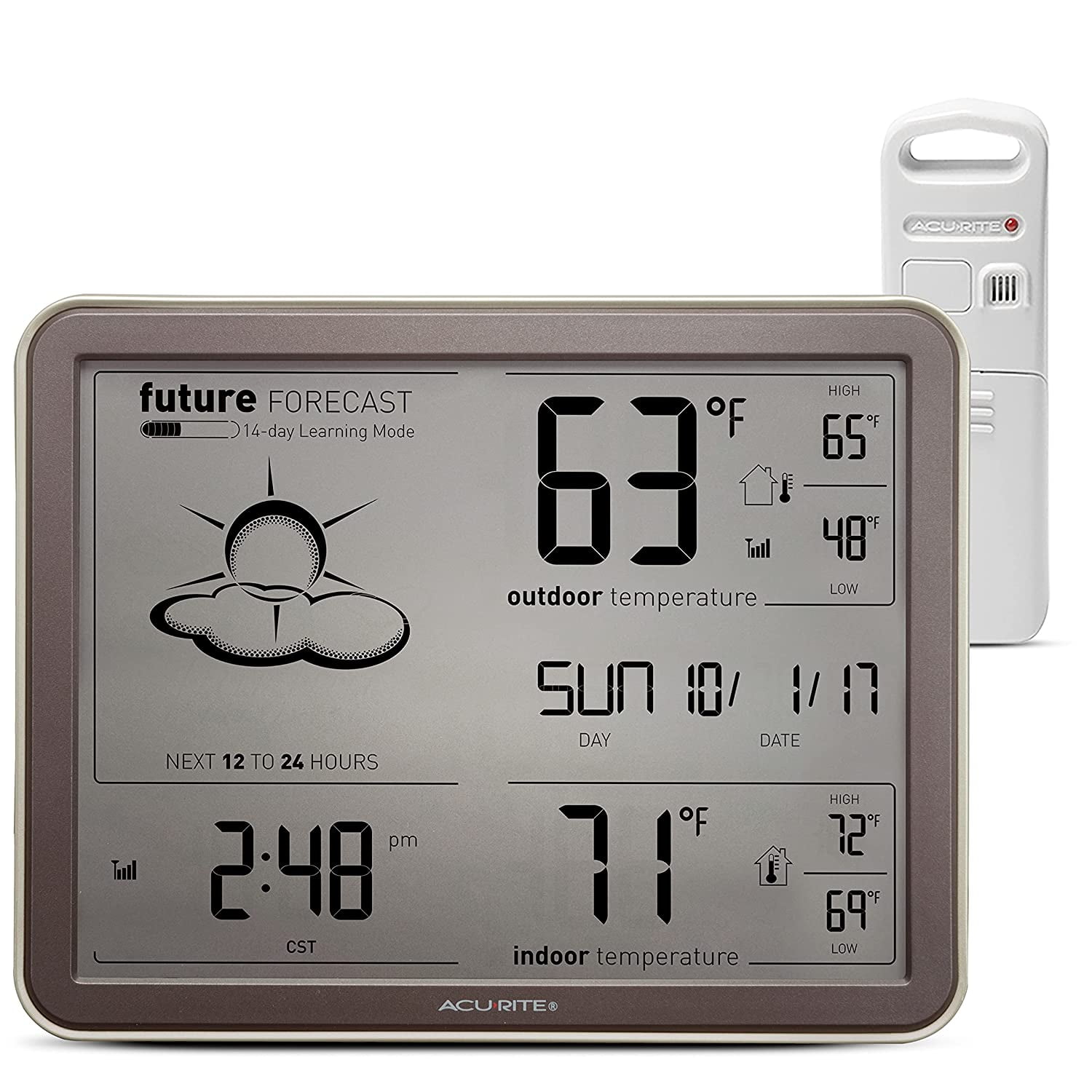 AcuRite 75077A3M SelfLearning Forecast EC36 Wireless Weather Station
