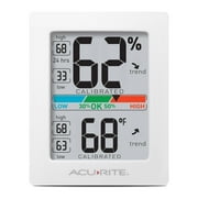 AcuRite Digital Hygrometer for Indoor Humidity Measurements with Thermometer for Indoor Temperature and Comfort Scale (01083M)