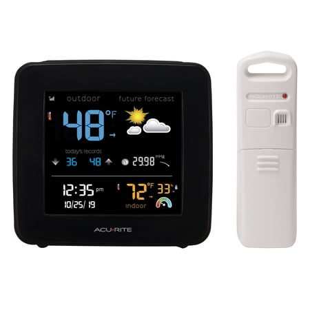 AcuRite Digital Weather Station Forecaster with Temperature and Humidity with Date and Time (00506W)
