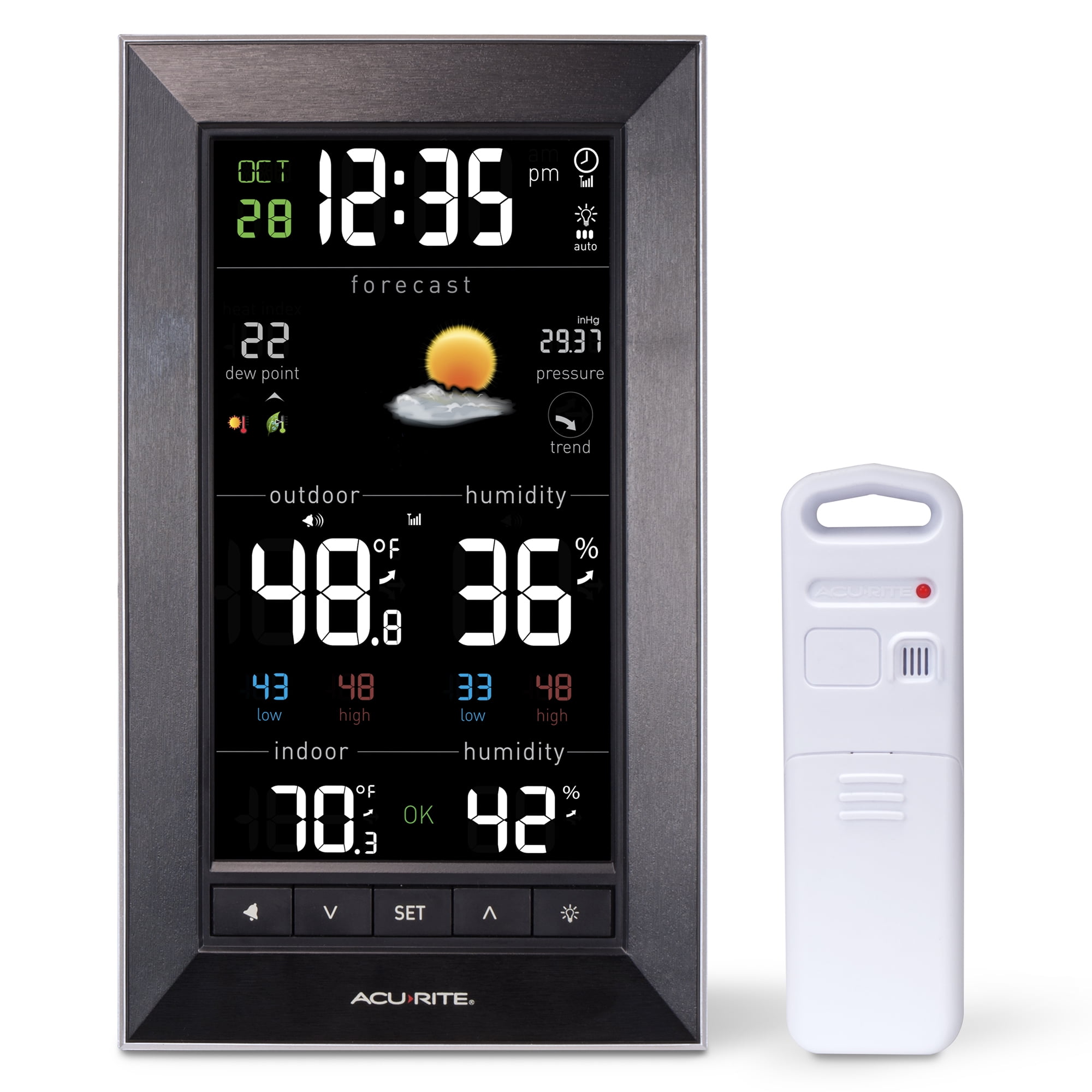 Acurite Weather Forecaster Wireless Digital Color Display