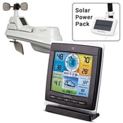 AcuRite Iris  5-in-1 Solar Powered Home Weather Station, Indoor/Outdoor Temperature, Humidity, Wind, and Rain 01548M