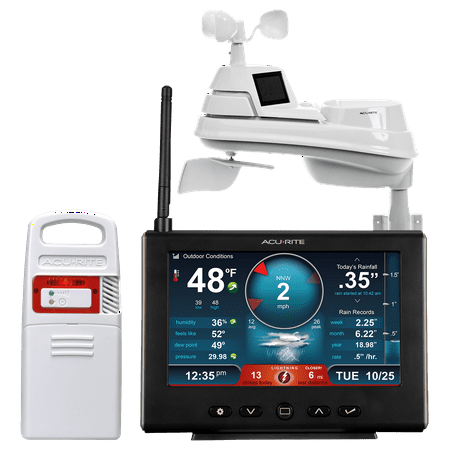 AcuRite Pro 5-in-1 Weather Station with HD Display and Lightning Detector