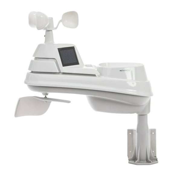 AcuRite Iris PRO+ (5-in-1) Weather Sensor with Rain Gauge, Wind Speed, Wind Direction, Temperature and Humidity (06014M)
