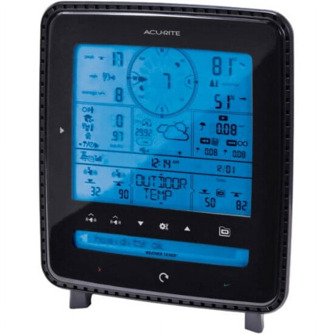 Pro Digital Weather Station with Weather Ticker & PC Connect 01525 ...