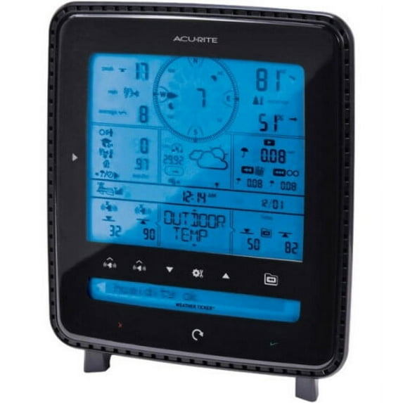 Pro Digital Weather Station with Weather Ticker & PC Connect 01525