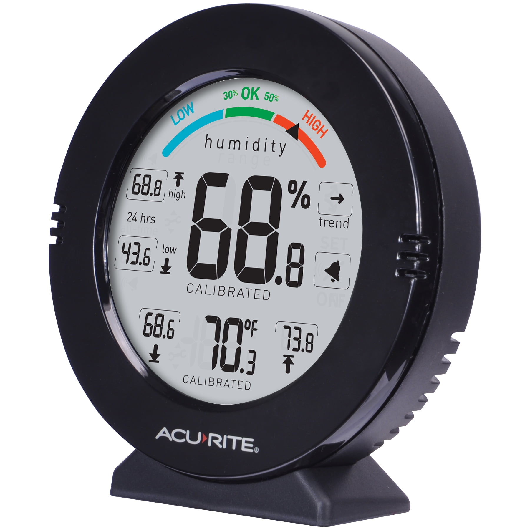 Acurite 01080M Pro Accuracy Temperature and Humidity Gauge with Alarms