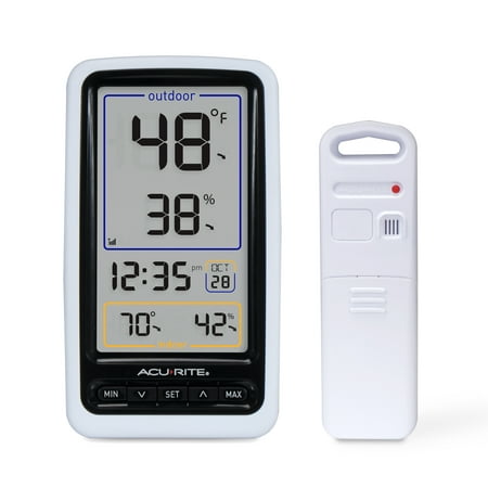 product image of AcuRite Wireless Thermometer Digital Display for Indoor/Outdoor Temperature and Humidity (01136M)