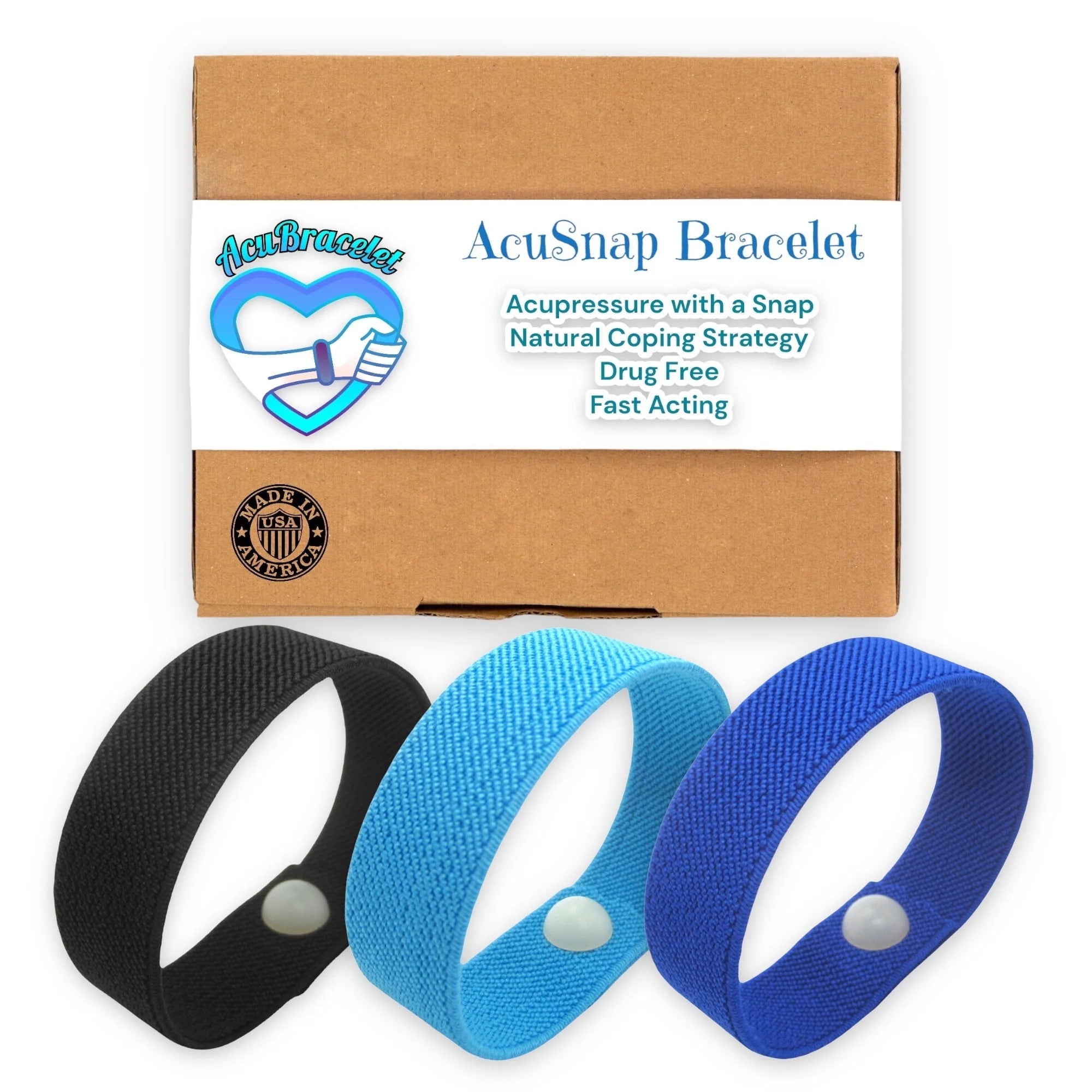 AcuBalance Bracelet- Natural Anxiety & Nausea Relief with Acupressure-10+  Colors-AcuBracelet – Acupressure Bracelets