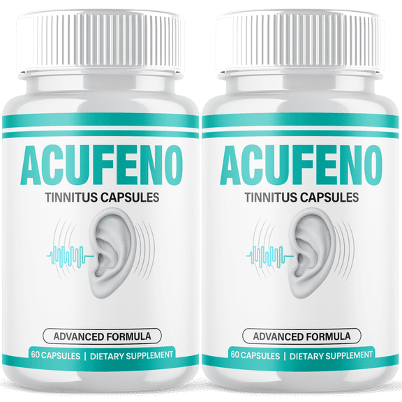 Acufeno Advanced Hearing Support Pills Natural Ear Health Support 120 Capsules