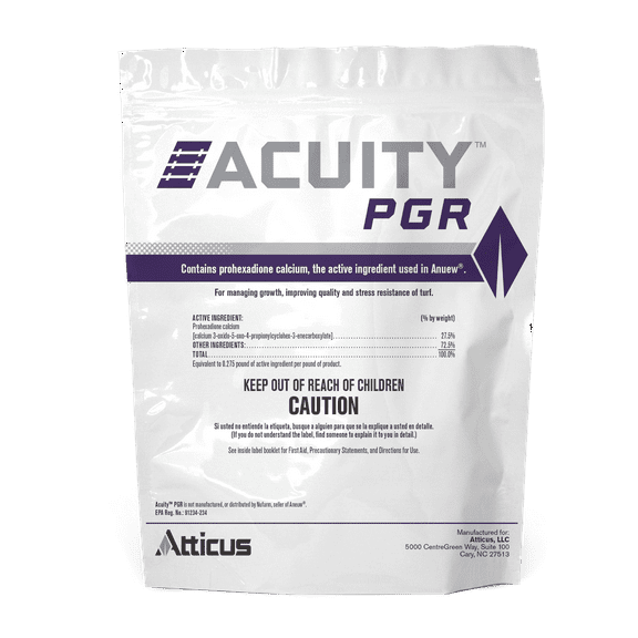 Acuity PGR (1.5 lbs) by Atticus (Compare to Anuew) - Prohexadione Calcium 27.5% Plant Growth Regulator - Controls Turf Growth, Boosts Quality, & Improves Appearance