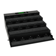 Acumen Disc 1 to 19 Flatbed Hard Drive Duplicator - 36GB/Min - Standalone Copier and DoD Compliant Sanitizer/Eraser for Multiple SATA 2.5 HDD Disk SSD Solid State Drives 600MB/Sec AD19-OP600