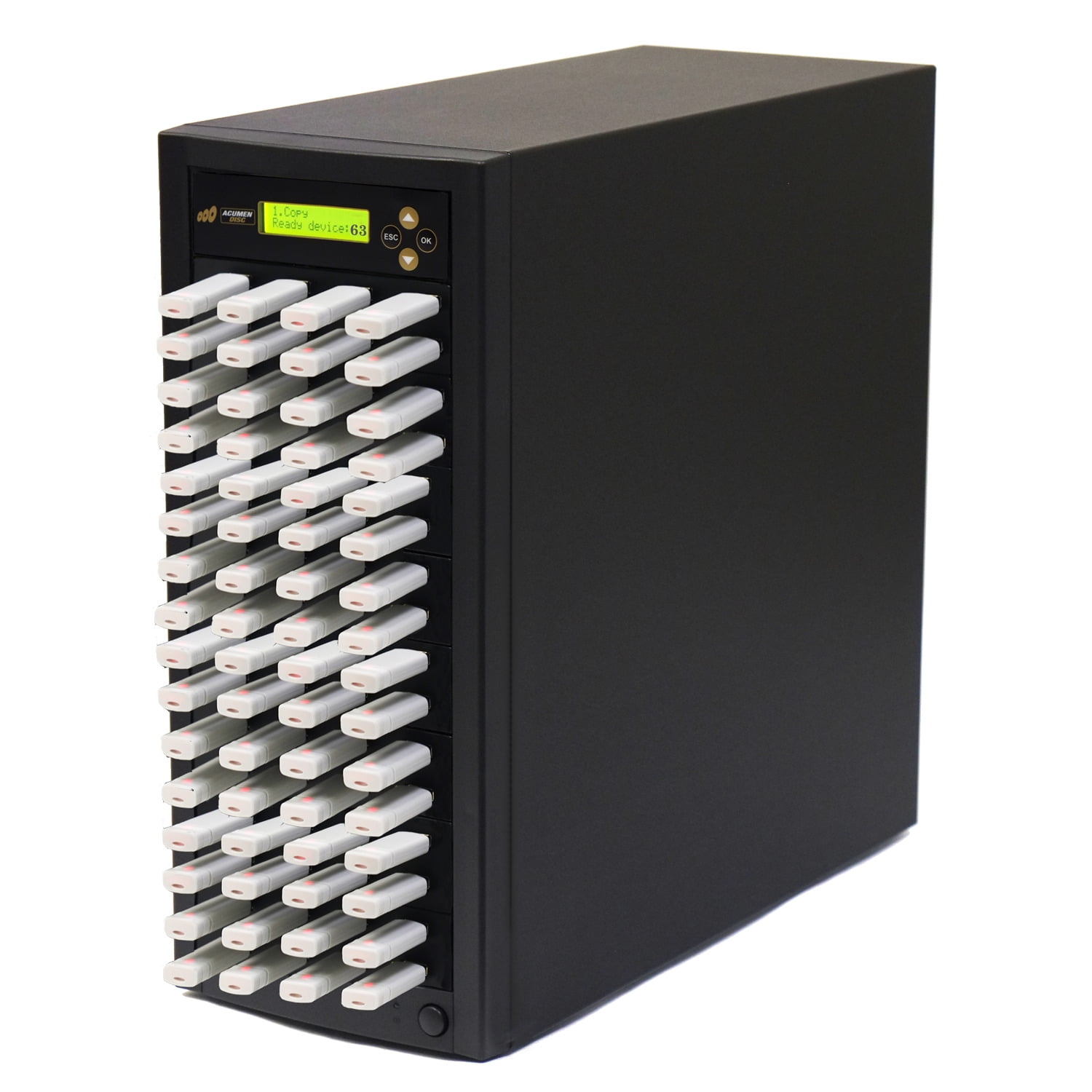 Acumen Disc 1 to 63 USB Drive Duplicator - Multiple Flash Memory Copier ...