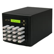 Acumen Disc 1 to 15 USB Drive Duplicator - Multiple Flash Memory Copier / SSD / External Hard Drive Clone Up to 35mbps & Sanitizer DoD Compliant