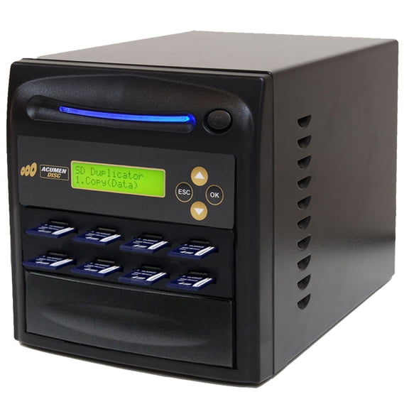 Acumen Disc 1 to 7 SD / MicroSD combo - Micro Secure Digital Memory Media Card Flash Drive Duplicator