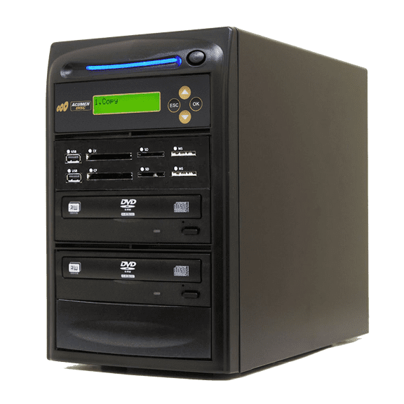 Acumen Disc CrossOver Bi-Directional Multimedia Flash Memory Copier (CF SD MS USB) to 1-1 CD DVD Disc Duplicator - Media Converter - Disc to Disc - Flash Memory to Flash Memory