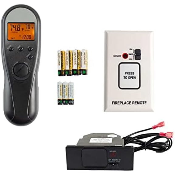 Acumen Timer/Thermostat Fireplace Remote Control with 9-Foot Wires (RCK-KW)$$Plumbing & HVAC