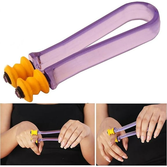 Acupressure Finger Roll Healing Tool Based on Time-Tested n ACU-Therapy for Blood Circulation, De-Stress, Relaxation, Arthritis, Massage for Hand Pain Relief and Total Health Care FR01