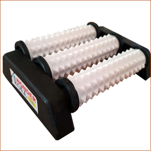 Acupressure Foot Massage Tool Wonder Roller of Three Roll Pyramidal Messager AP-105