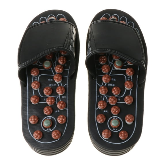 Acupressure Foot Massager Acupoint Stimulation Massage Slippers Shoes Reflexology Sandals Gift for Men Women Reduce Feet Tension Promote Circulation