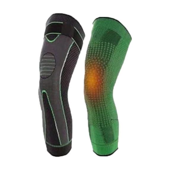 Acupressure Heating Knee Sleeve Support Brace for Arthritis Pain Relief, Adjustable Compression Wrap for Joint Recovery, Men Women Sports Injury Therapy