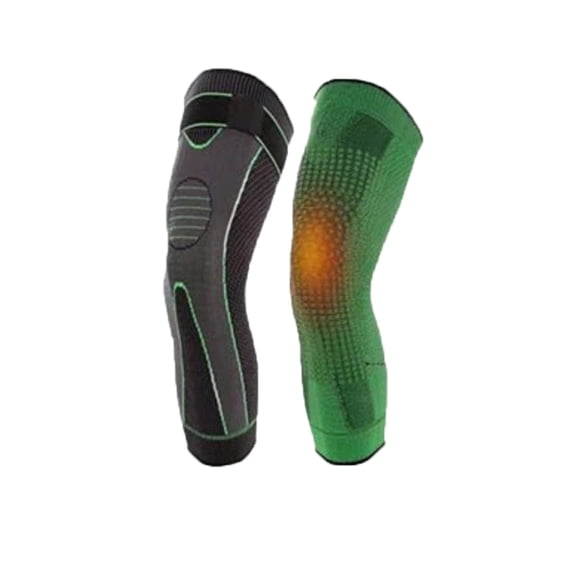 Acupressure Heating Knee Sleeve Support Brace Pain Relief Wrap Therapeutic Knee Pad Sports Protection Joint Support