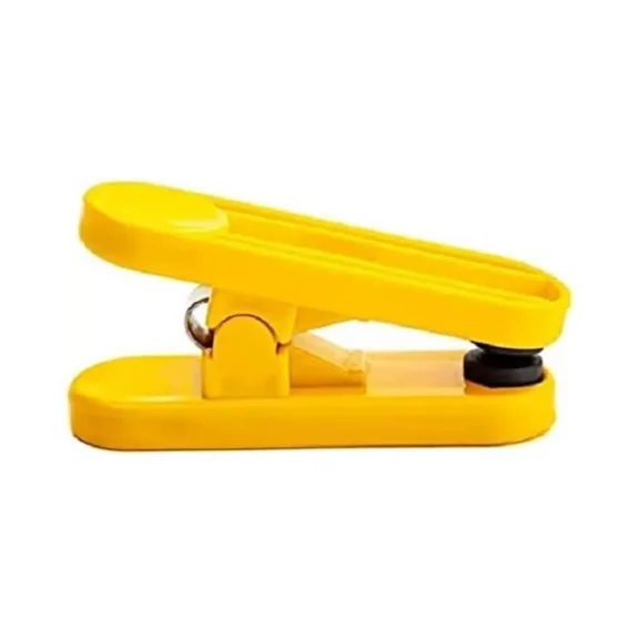 Acupressure Magnetic Finger Power Clips (Yellow, Set of 5