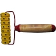 thumbnail image 1 of Acupressure Magnetic Roller (Pyramidal) with Wooden Handle Ap-044, 1 of 4