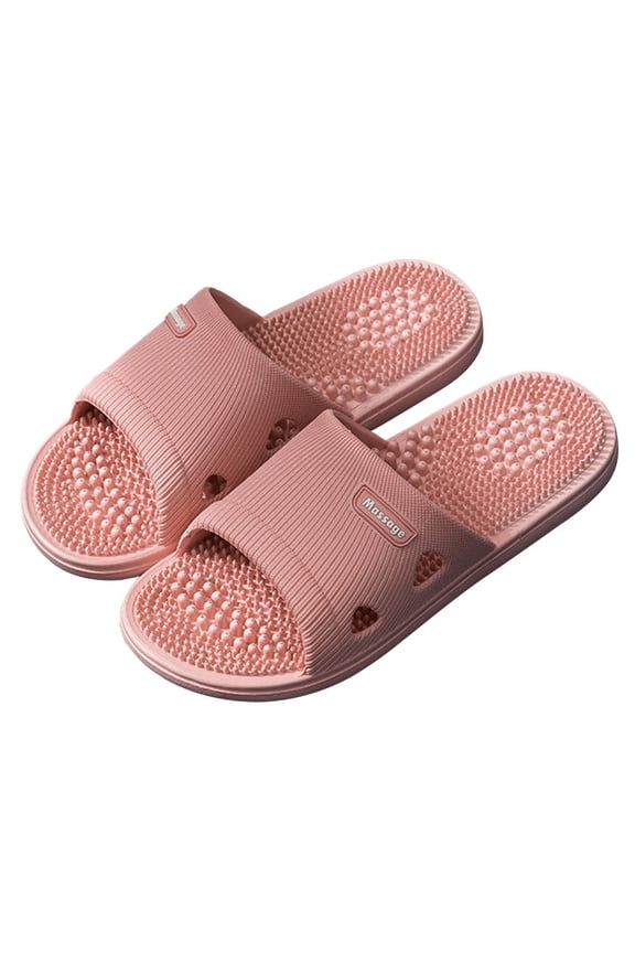 Acupressure Massage Slippers Therapeutic Reflexology Sandals, for Men and Women Home Shoes Foot Acupoint Massage Pain Relief Non-Slip Massage Shoes