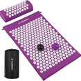 Acupressure Mat and Pillow Set with Spiky Ball, 27 x 17 in Acupuncture