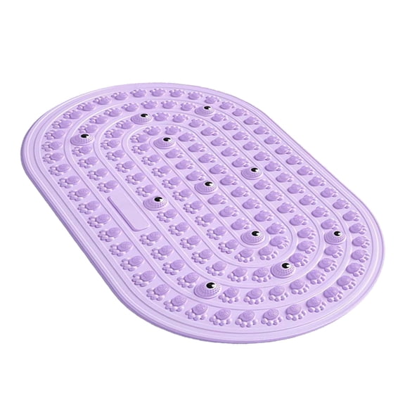 Acupressure Mat with 7 , TPR Foot Massage Pad for Plantar Fasciitis Relief, Yoga & Home Fitness, Anti- Rubber Mat (56x40cm)
