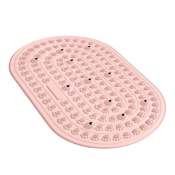 Acupressure Mat with 7 , TPR Foot Massage Pad for Plantar Fasciitis Relief, Yoga & Home Fitness, Anti- Rubber Mat (56x40cm)