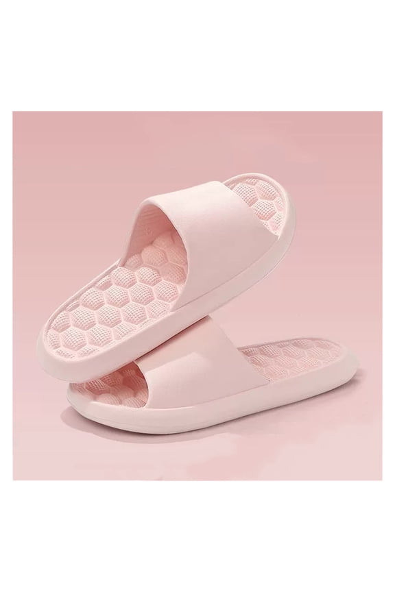 Acupressure Reflexology Bathroom Massage Slippers Shoes Sandals for Men& Women Home Shoes Shock Absorbing, Therapy Promoting Blood Circulation Myofascial Release Trigger Point