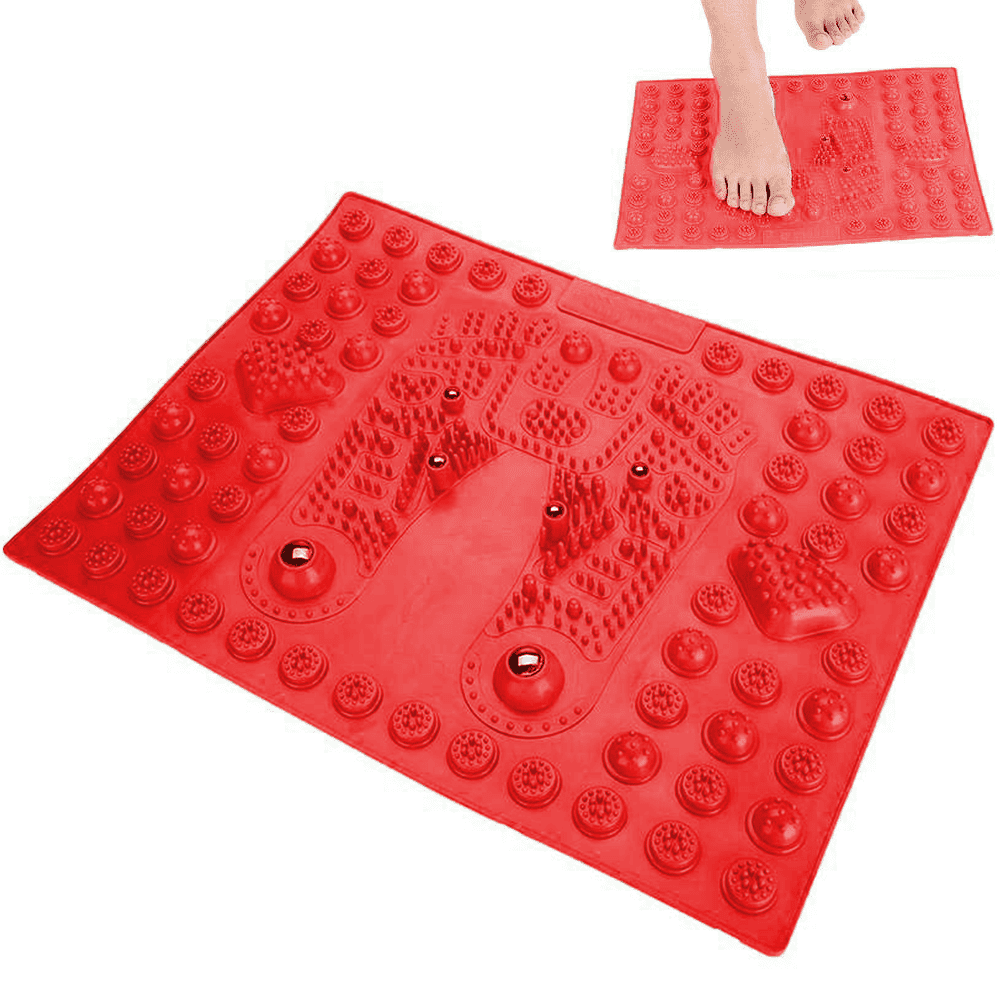 Acupressure Reflexology Magnetic Pyramidal Therapy Energy Pain Relief Power Foot Health Deluxe Mat for Acupressure Health Care Systems Hyderabad