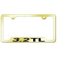thumbnail image 1 of Acura 3.2 TL Laser Etched Logo Cut-Out License Plate Frame (Gold), 1 of 3