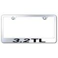 thumbnail image 1 of Acura 3.2 TL Laser Etched Logo Stainless Steel License Plate Frame (Chrome), 1 of 3