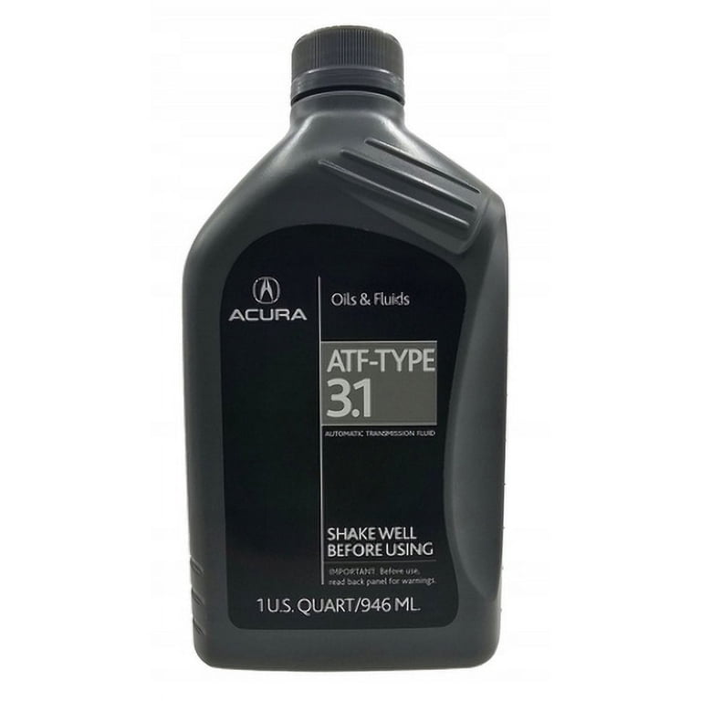 Genuine Acura ATF-Type 3.1, Honda Automatic Transmission Fluid Set
