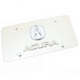 thumbnail image 1 of Acura Dual Logo Badge License Plate (Chrome), 1 of 5
