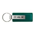 thumbnail image 1 of Acura ILX Rectangular Leather Key chain (Green), 1 of 2