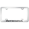 thumbnail image 1 of Acura Integra Laser Etched Logo Wide Body License Plate Frame (Chrome), 1 of 3