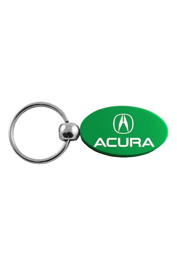 Acura Keychain & Keyring - Green Oval