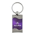 thumbnail image 1 of Acura Keychain & Keyring - Purple Wave, 1 of 2