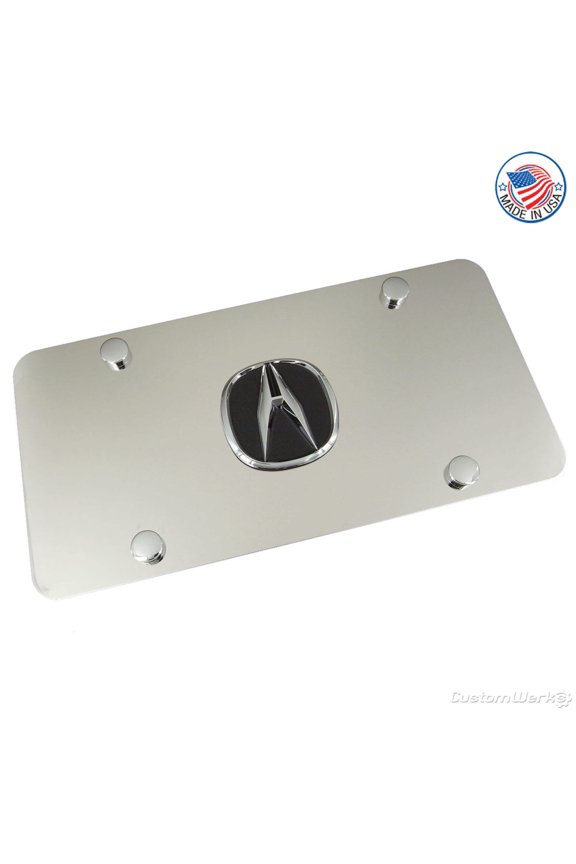 Acura Logo License Plate (Chrome)