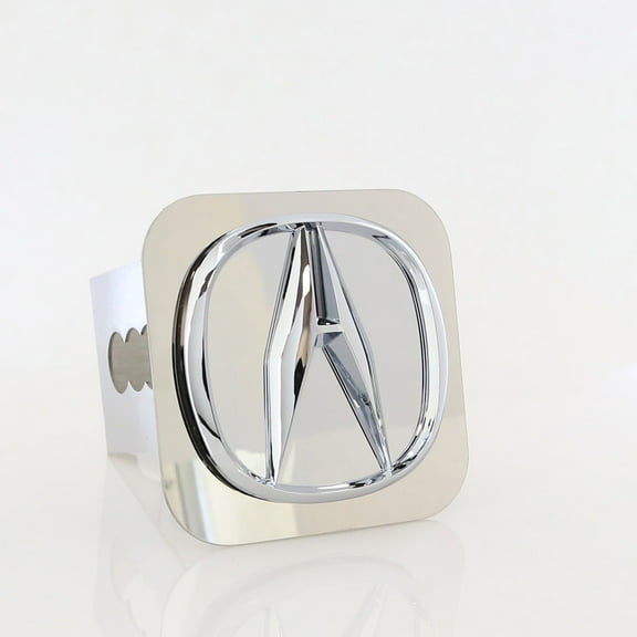Acura Logo Tow Trailer Hitch Cover Plug (Chrome)