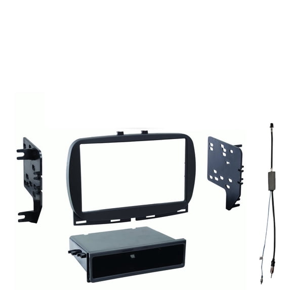 Fits Acura MDX 2007-2009 Metra Single DIN Dash Kit with Harmony Radio Harness