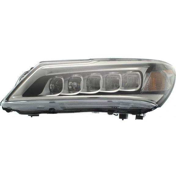 For Acura MDX 2014 2015 2016 Headlight Assembly Driver Side | LED | CAPA Certified | Replacement For AC2502125, AC2502125C | 191275406205, 33150TZ5A01