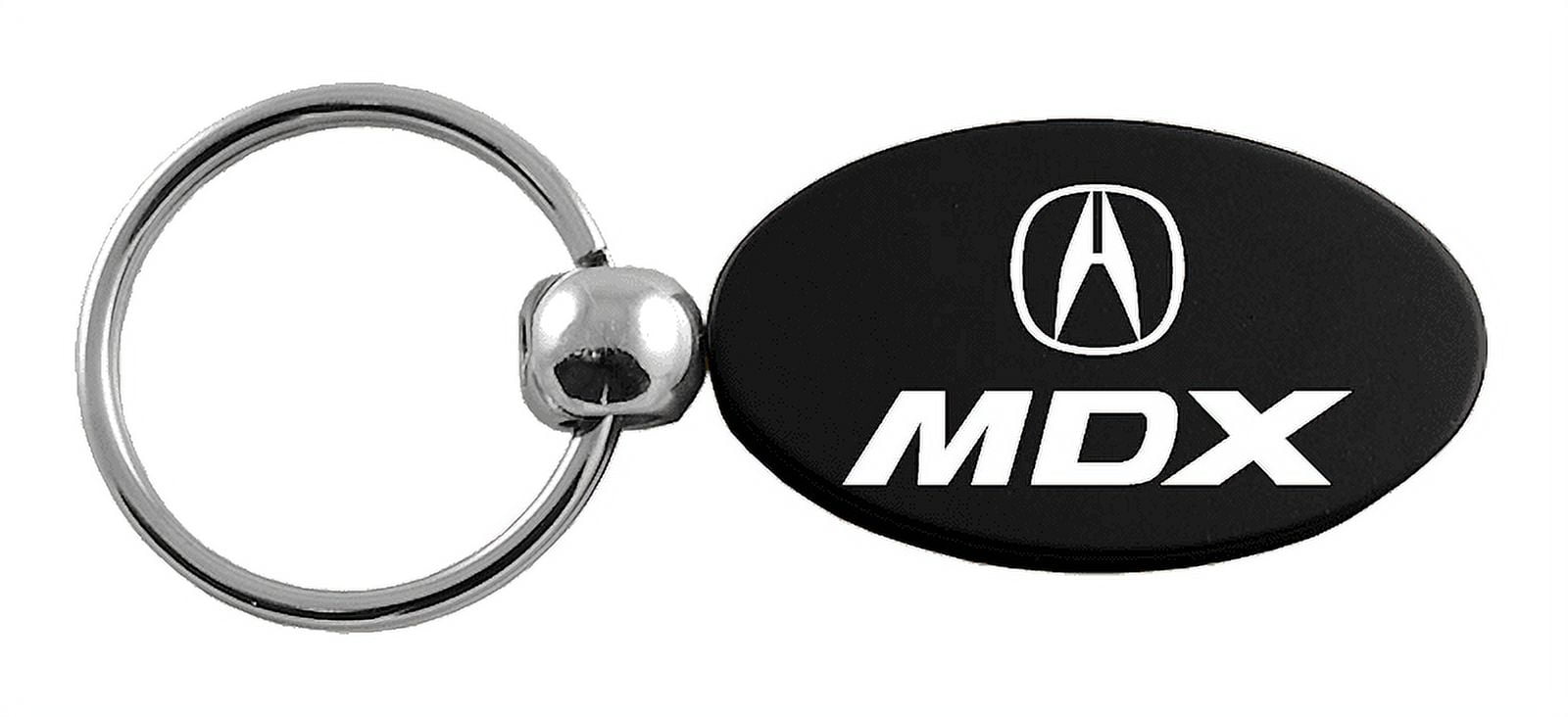 Acura MDX Oval Key Ring (Black)