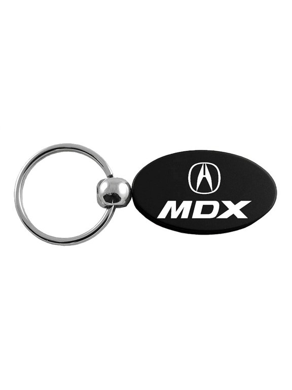 Acura MDX Oval Key Ring (Black)