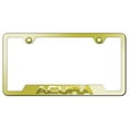 thumbnail image 1 of Acura OEM Logo Cut-Out License Plate Frame (Gold), 1 of 3