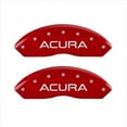 thumbnail image 1 of Acura Red Caliper Covers - Engraved Front & Rear - Set of 4, 1 of 1